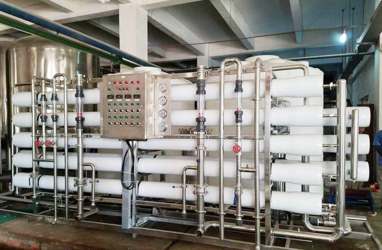 High concentration and high salinity chemical fiber wastewater reuse project
